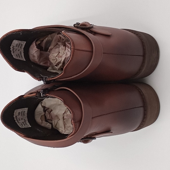 Propet Leather Tatum Ankle‎ Boots Brown 9.5WW - Picture 8 of 12
